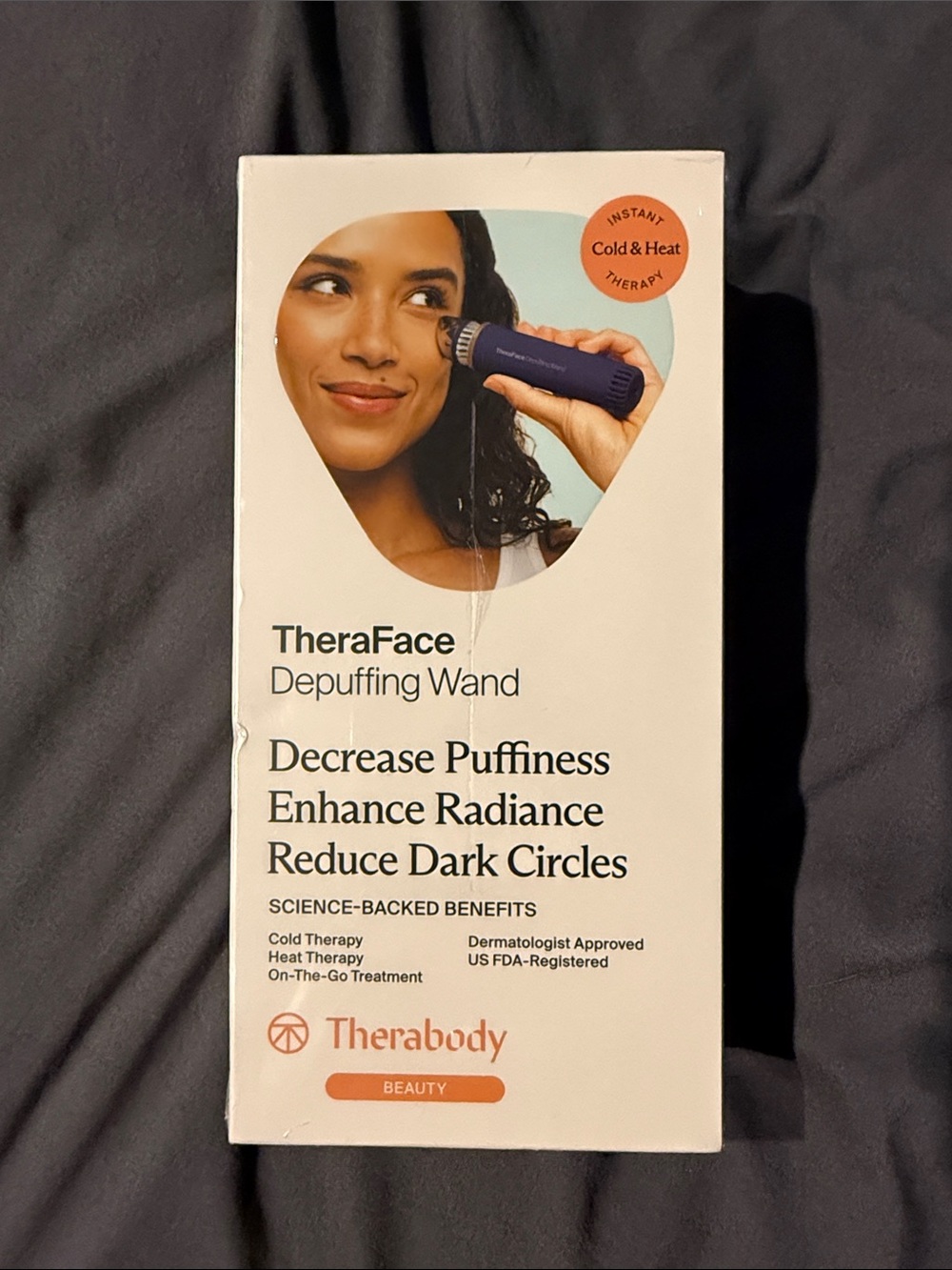 Therabody Depuffing Wand - Navy Blue